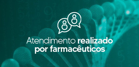 Atendimento realizado por farmacuticos. Entre em contato conosco!