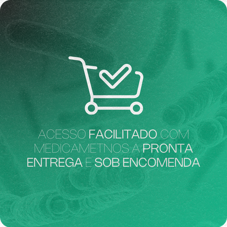 Medicamentos a pronta entrega com acesso facilitado.